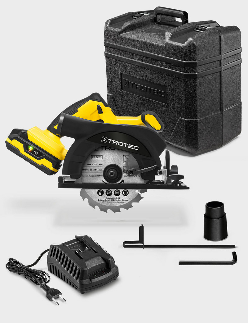 Akkukäsipyörösaha PCSS 10‑20V