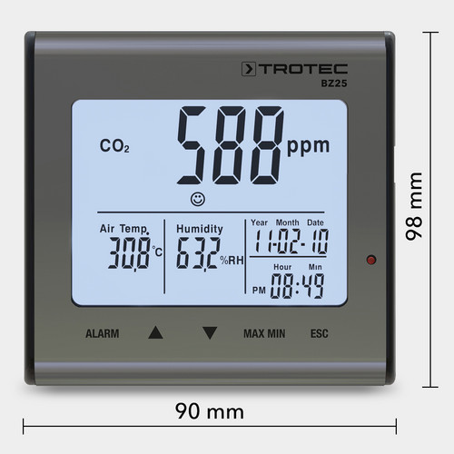 CO2-ilmanlaadun valvontalaite BZ25