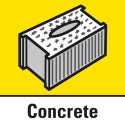 Ihanteellinen betonin leikkaukseen