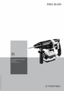 Käyttöohje akkuporavasara PRDS 20-20V (FI)