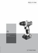 Käyttöohje akkuruuvinväännin/-porakone PSCS 11-16V (FI)