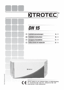 Käyttöohje DH 15  asennus (INT)