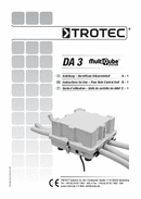 Käyttöohje Läpivirtauksen ohjausyksikkö DA3 (INT)