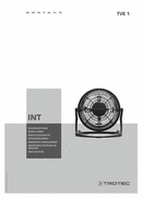 Pikaopas USB-pöytätuuletin TVE 1 (INT)