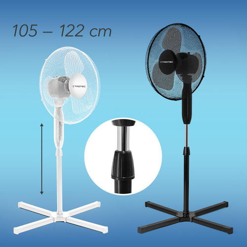 Säädettävä korkeus 105 - 122 cm