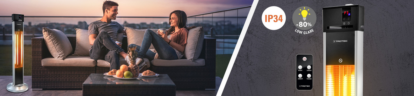 Terassilämmitin IRS 2000 E