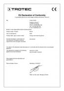 Vaatimustenmukaisuusvakuutus Energiakustannusmittari BX09 (INT)