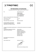 Vaatimustenmukaisuusvakuutus – Ilmankuivain TTK 75 S (INT)