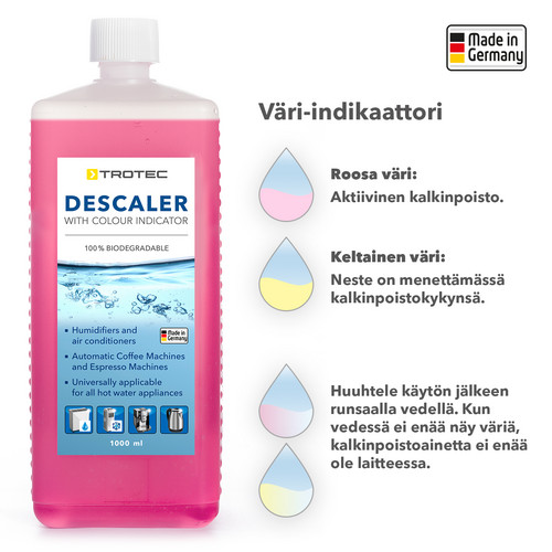 Väri-indikaattorin toimintaperiaate 